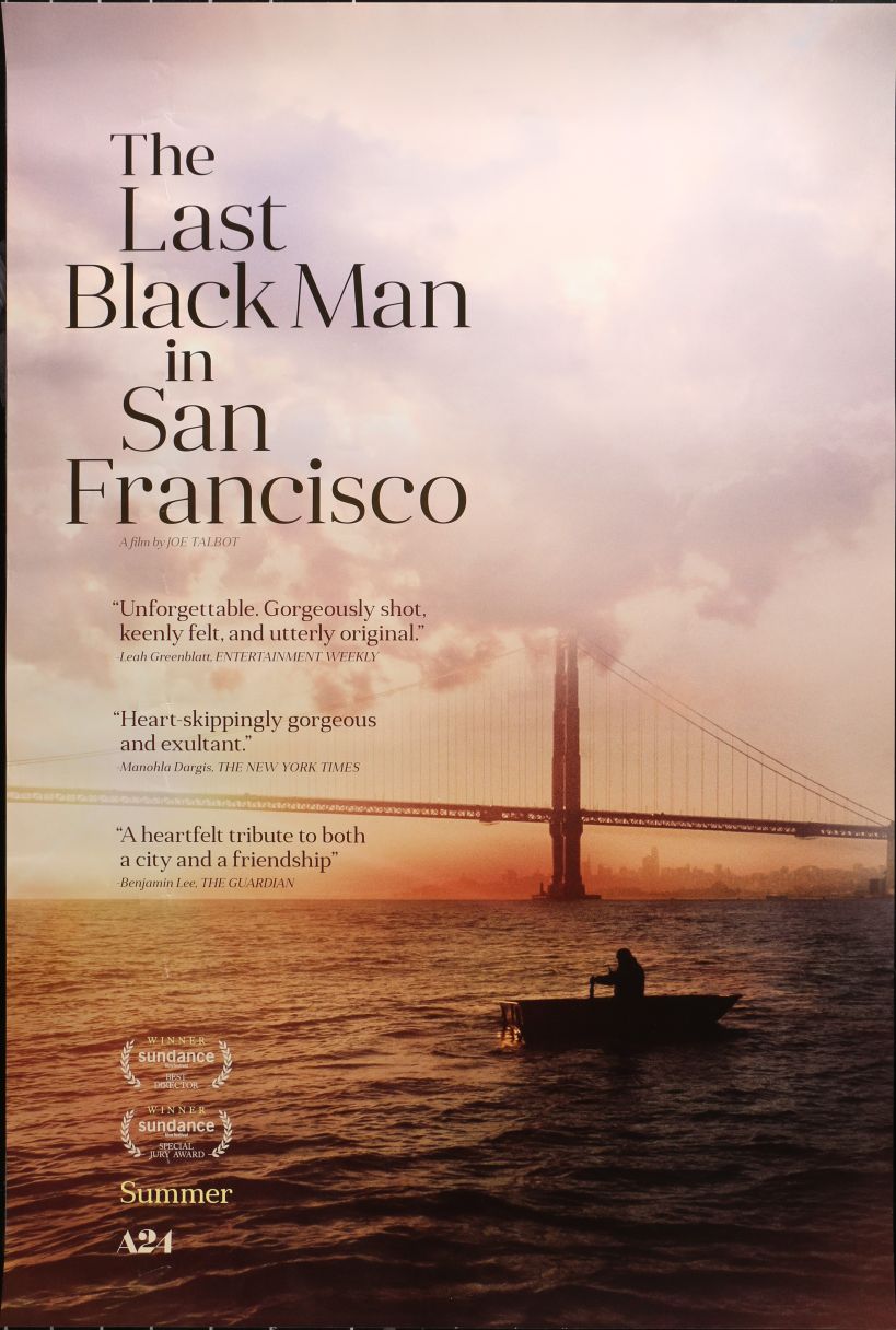 The Last Black Man in San Francisco (2019) original theatrical movie poster - Advance