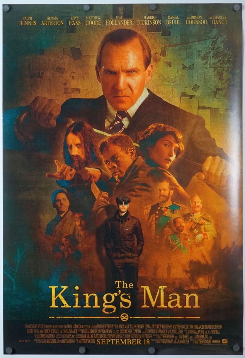 The King's Man (2021) original theatrical movie poster - Final