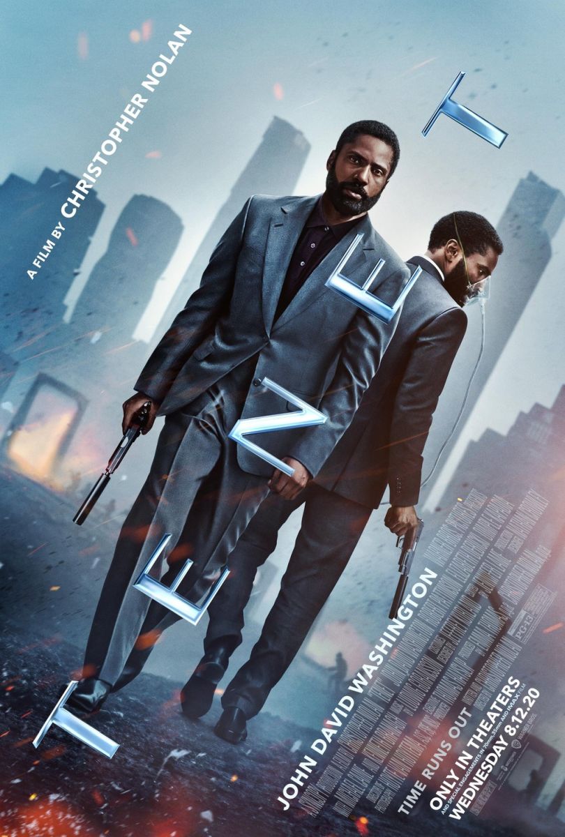 Tenet (2020) original theatrical movie poster - Final