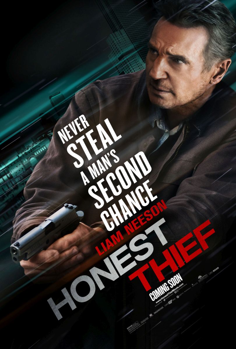 Honest Thief (2020) original theatrical movie poster - Final