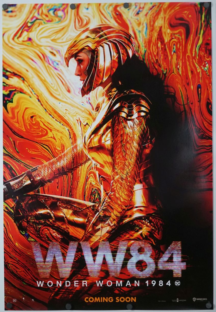 Wonder Woman 1984 (2020) original theatrical movie poster - International Advance
