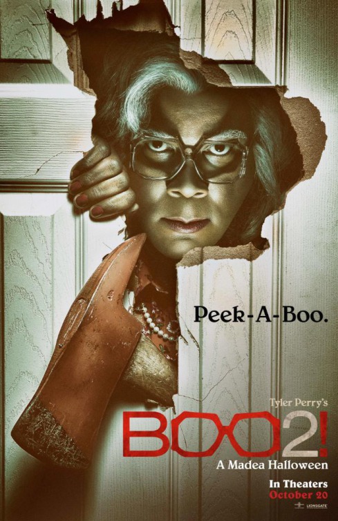 Boo 2! A Madea Halloween (2017) original theatrical movie poster - Advance Style A