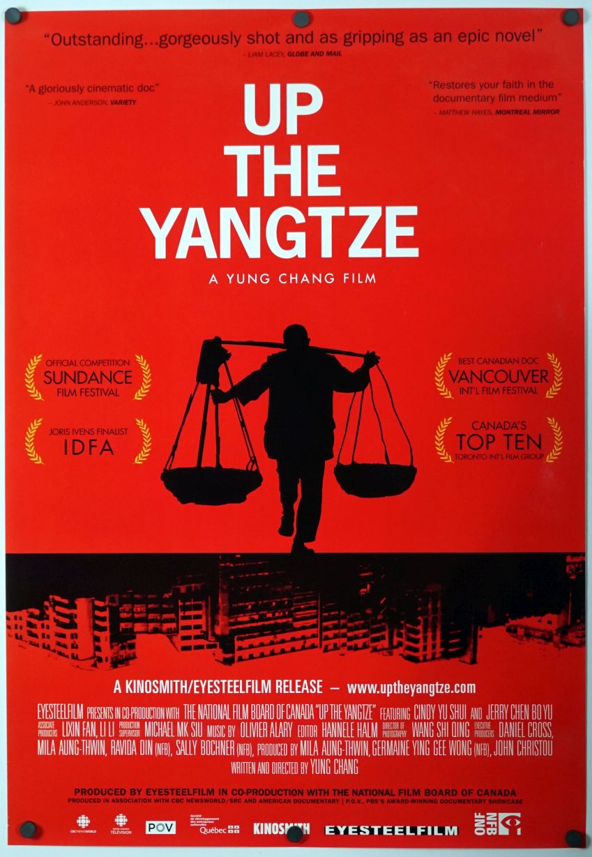 Up the Yangtze (2008) original theatrical movie poster - Final