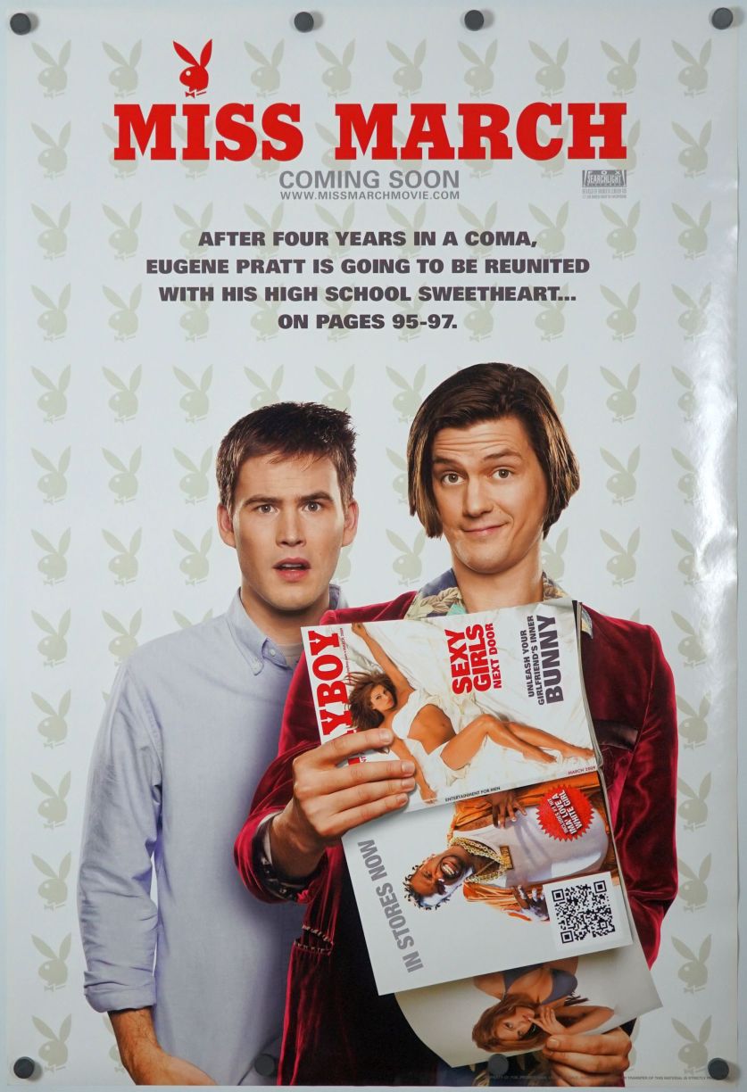 Miss March (2009) original theatrical movie poster - Advance