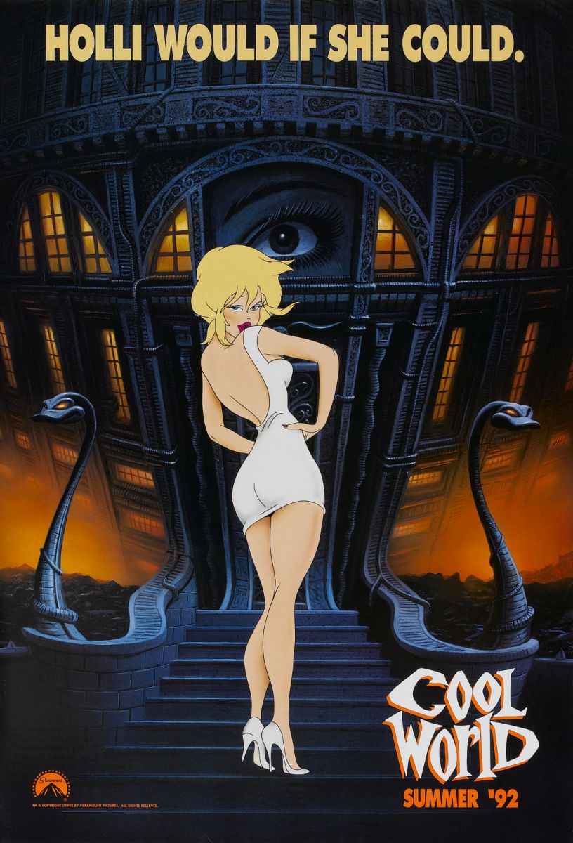 Cool World (1992) original theatrical movie poster - Advance