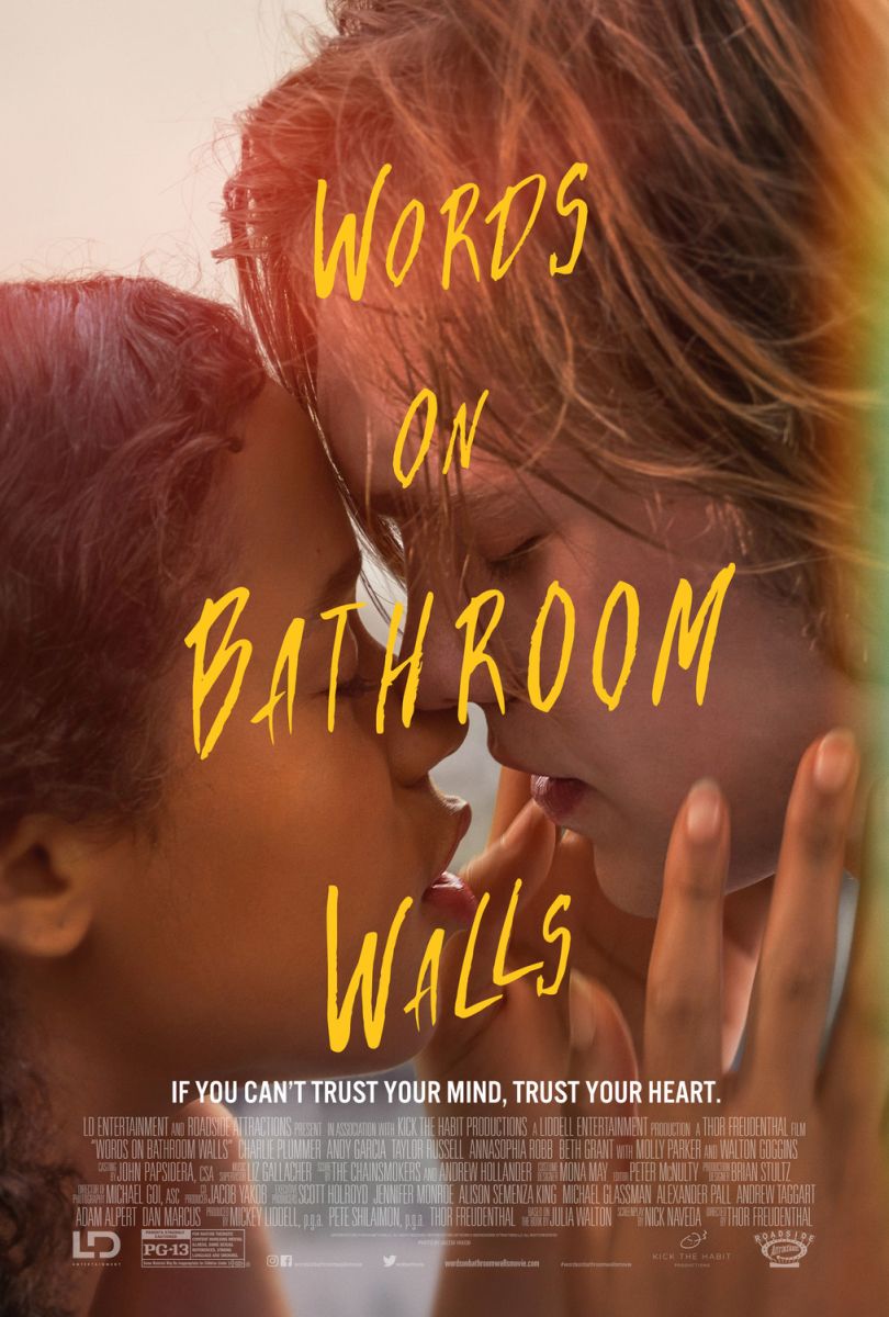 Words on Bathroom Walls (2020) original theatrical movie poster - Final