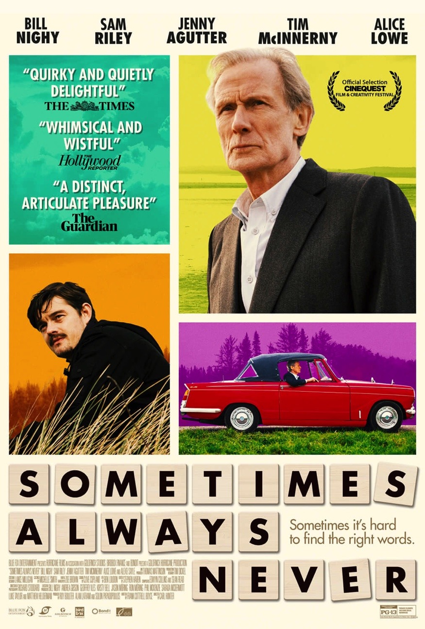 Sometimes Always Never (2020) original theatrical movie poster - Final
