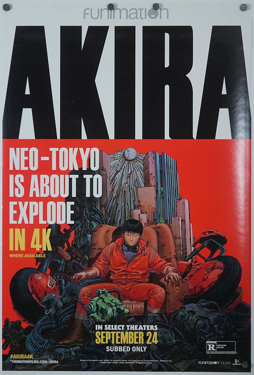 Akira (2020) original theatrical movie poster - Re-Release