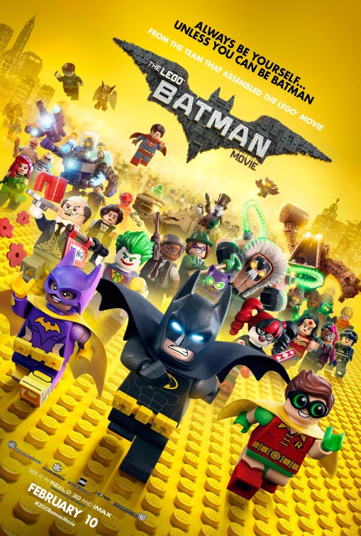 The Lego Batman Movie (2017) original theatrical movie poster - Final