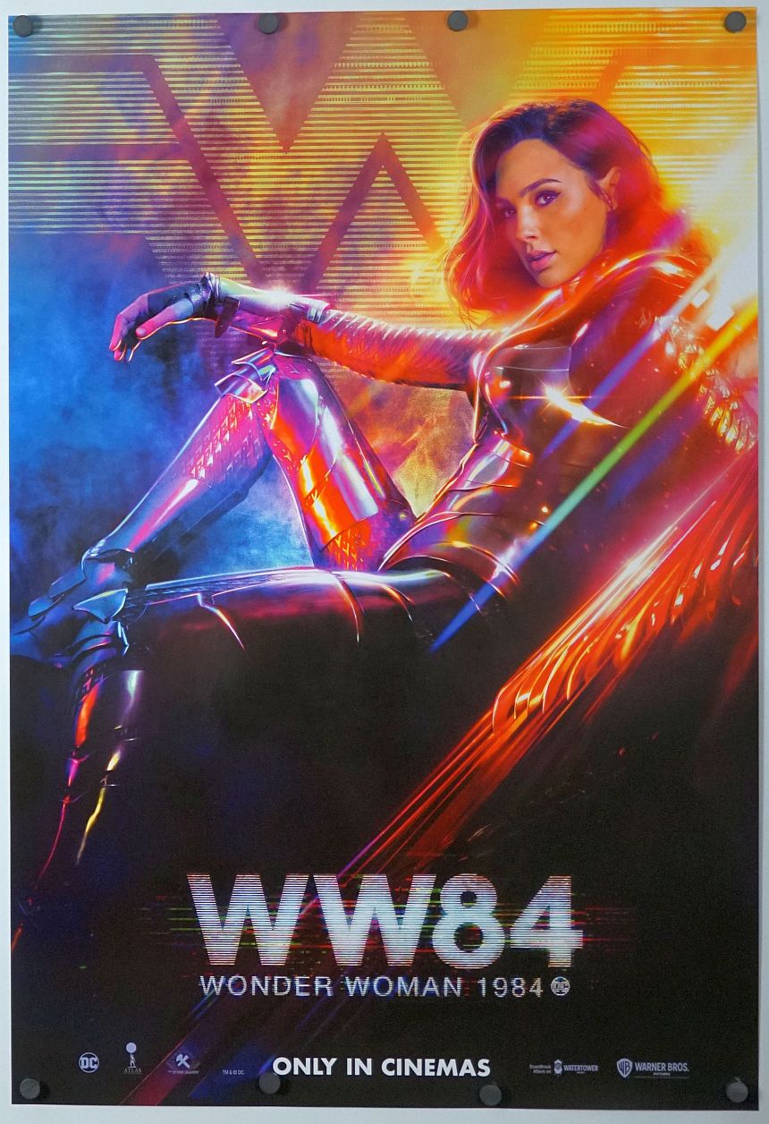 Wonder Woman 1984 (2020) original theatrical movie poster - International Advance B
