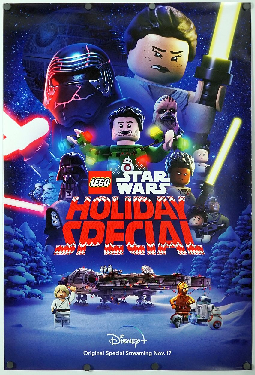 The Lego Star Wars Holiday Special (2020) original theatrical movie poster - Final
