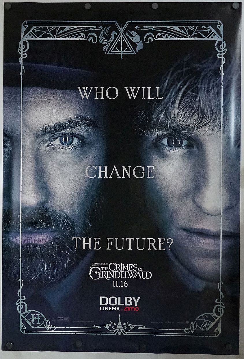 Fantastic Beasts and Where to Find Them 2 (2018) original theatrical movie poster - Dolby