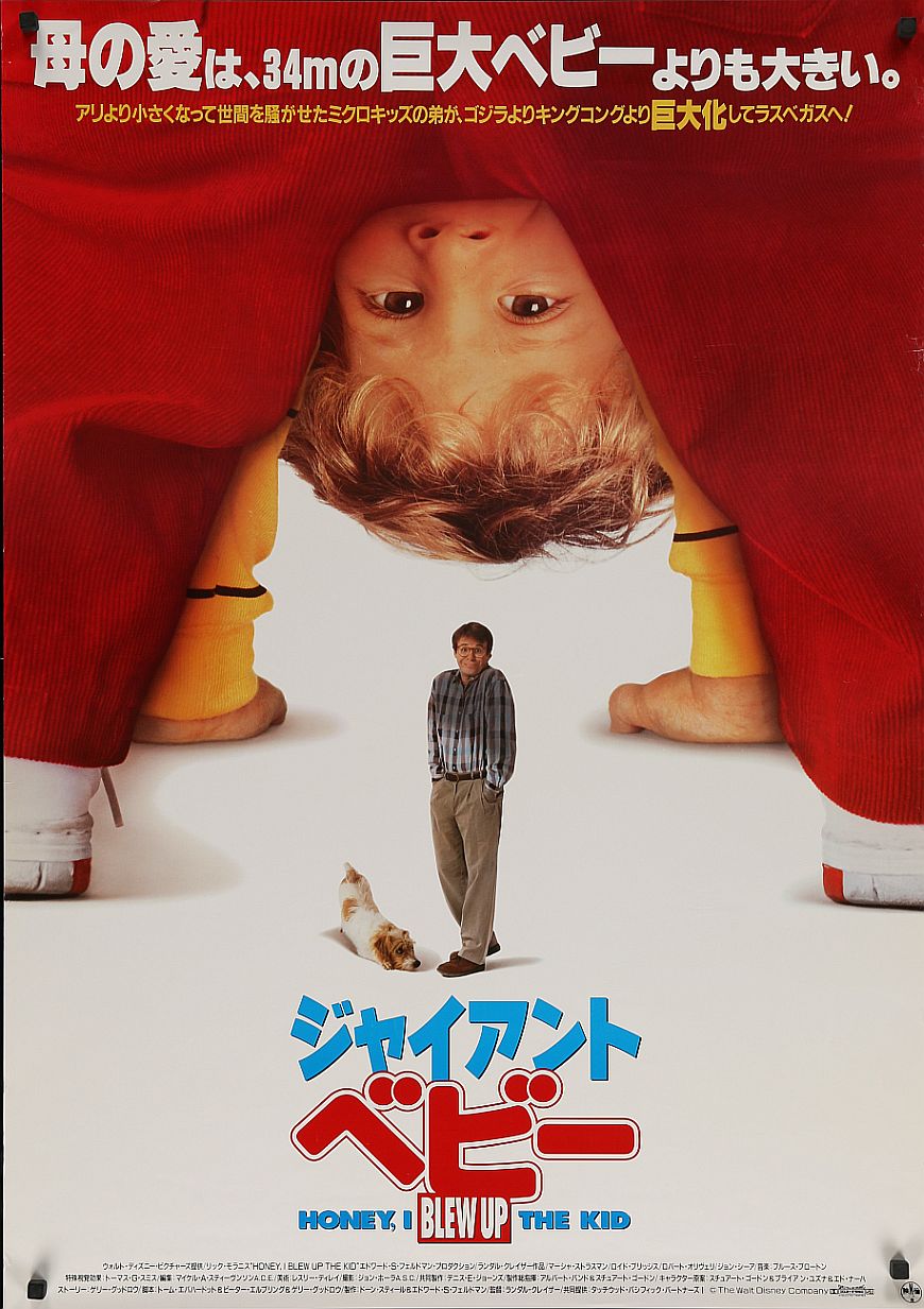 Honey, I Blew Up the Kid (1993) original theatrical movie poster - Final