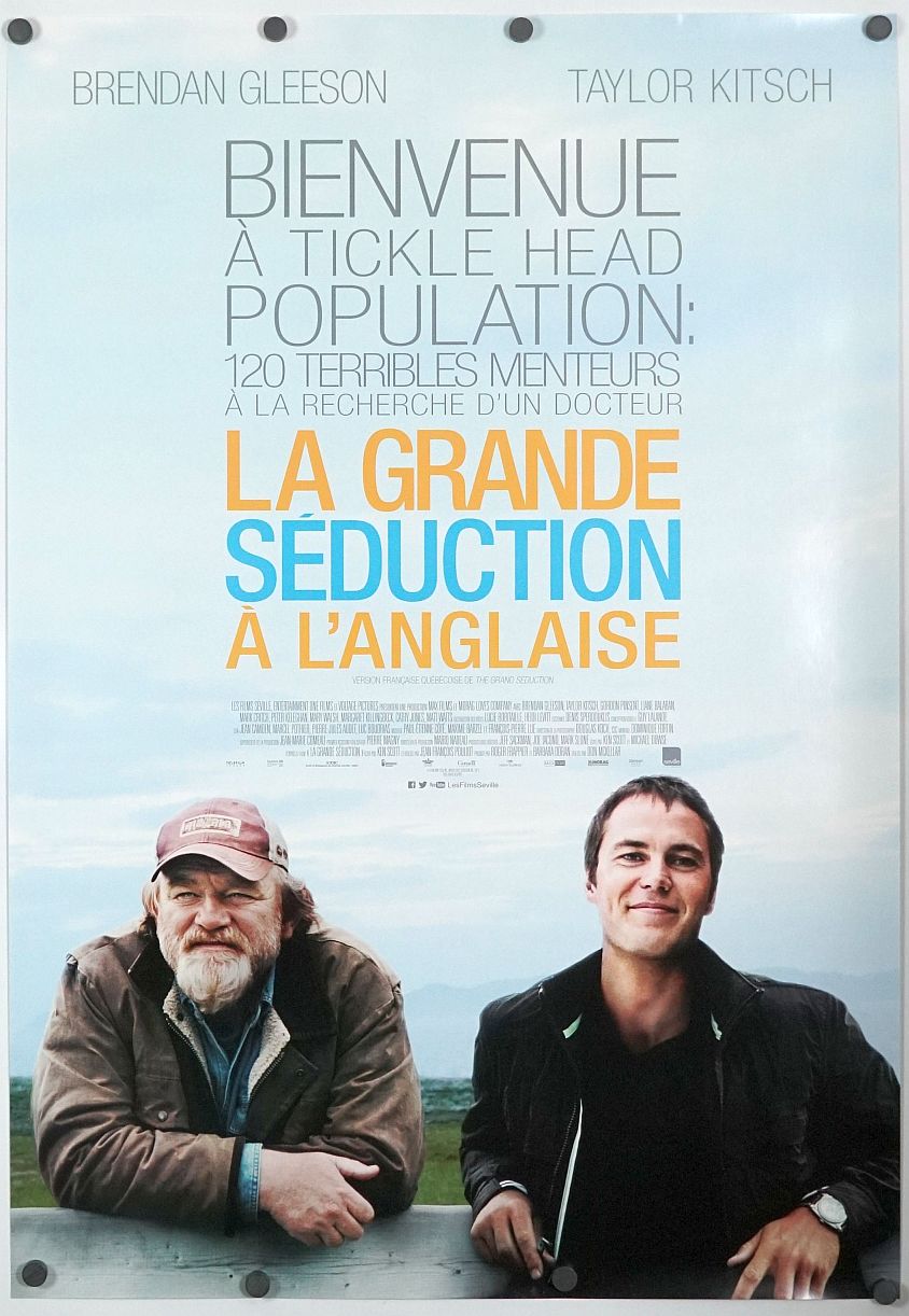 The Grand Seduction (2014) original theatrical movie poster - Final - French Language