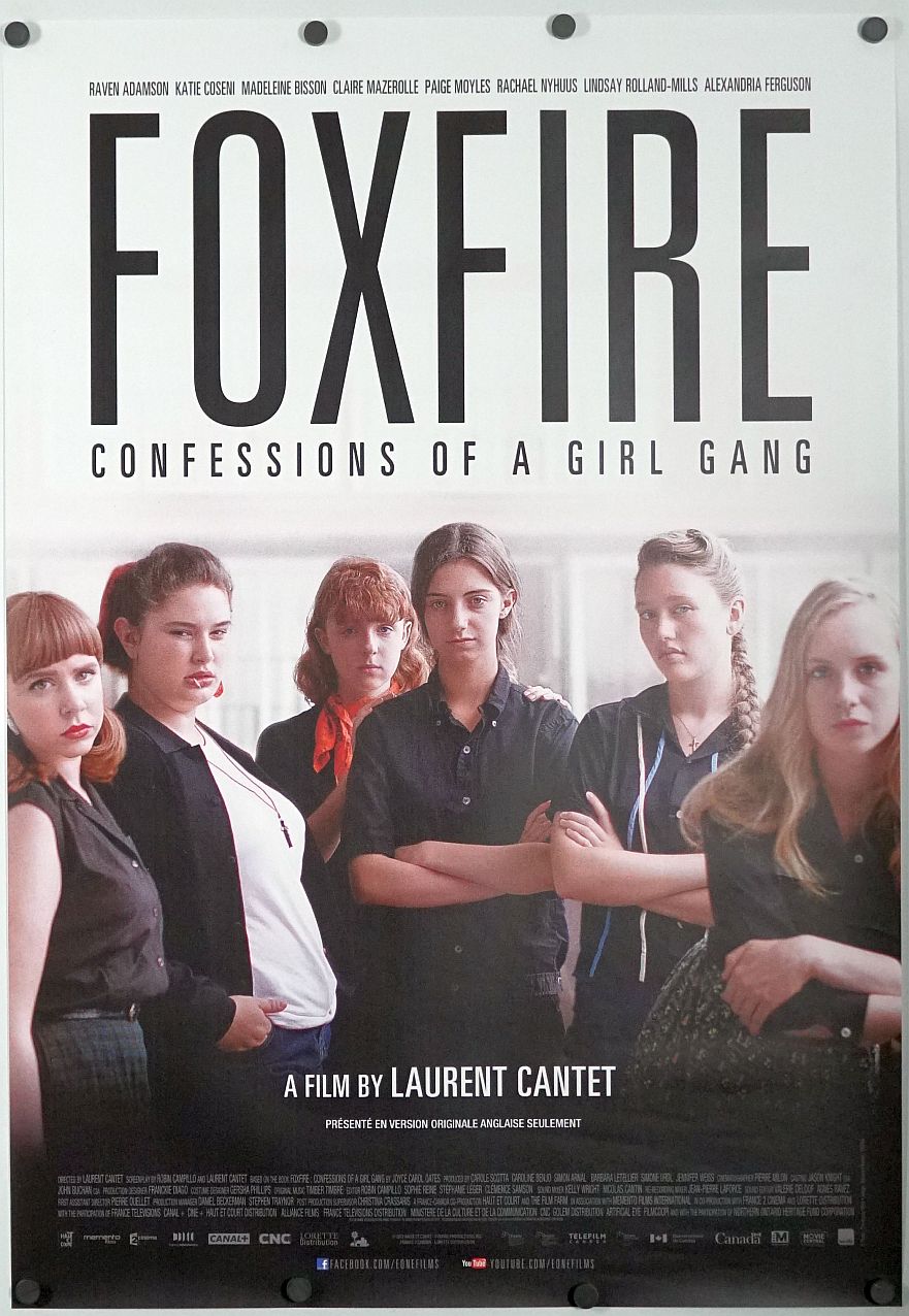 Foxfire: Confessions of a Girl Gang (2014) original theatrical movie poster - Final