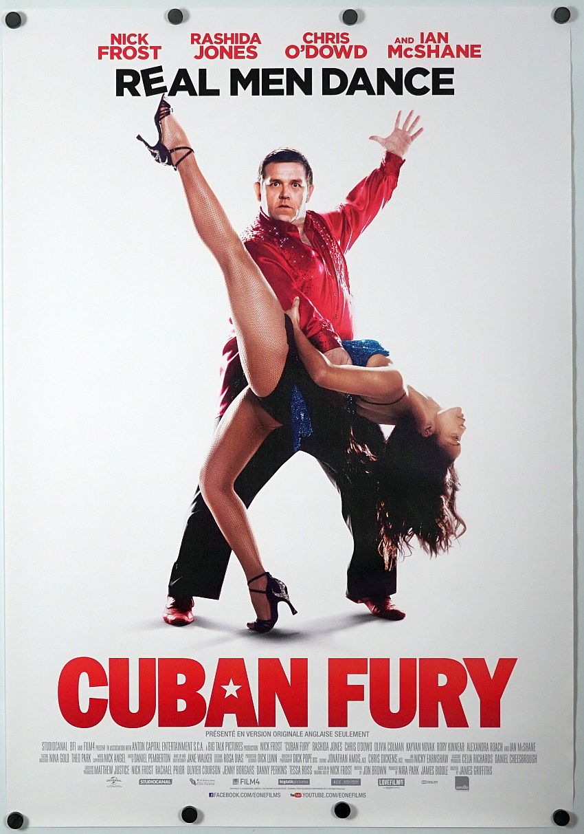 Cuban Fury (2014) original theatrical movie poster - International