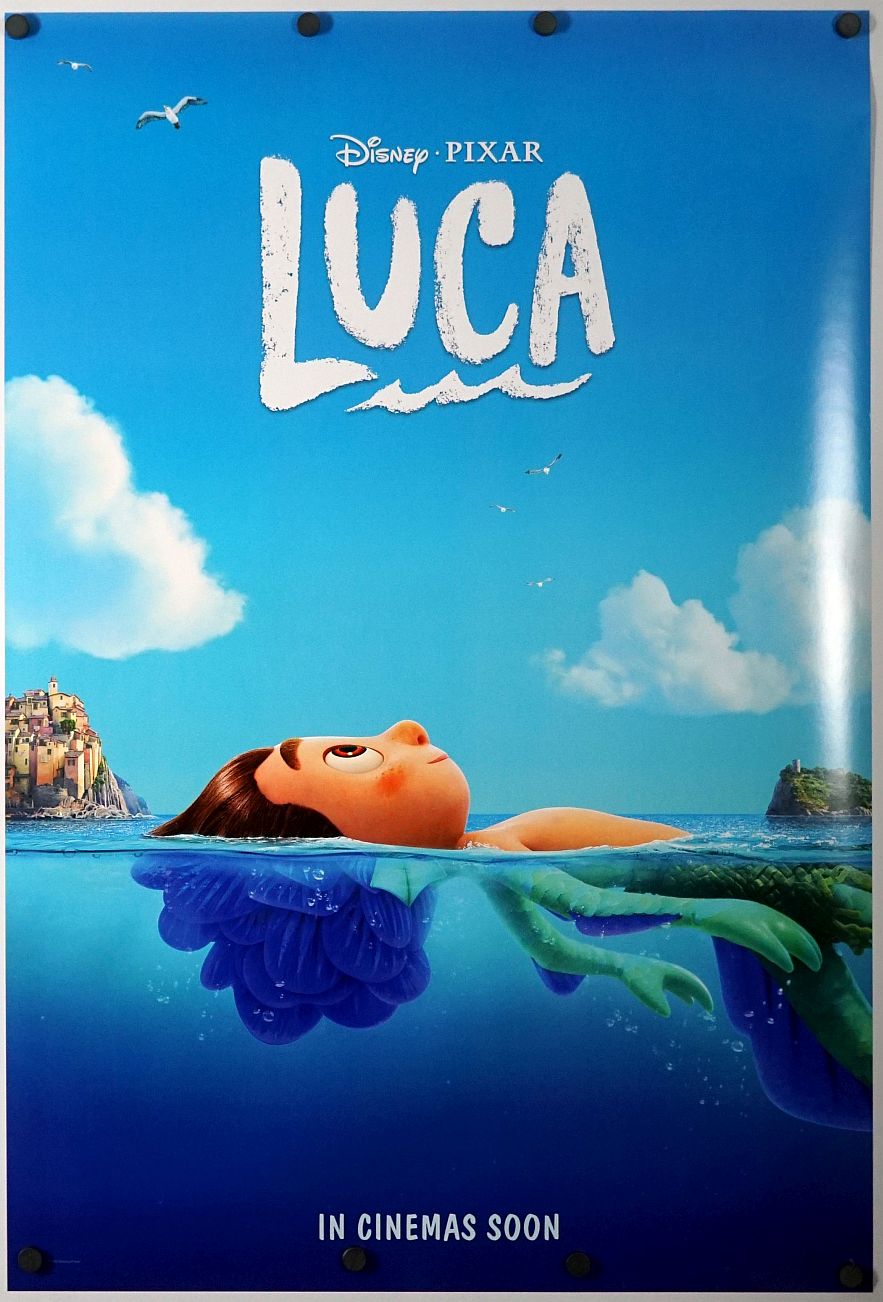 Luca (2021) original theatrical movie poster - International Advance