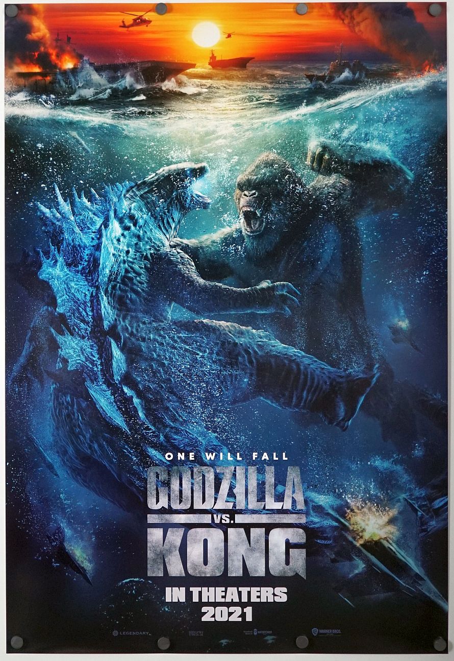 Godzilla vs. Kong (2021) original theatrical movie poster - International Advance C