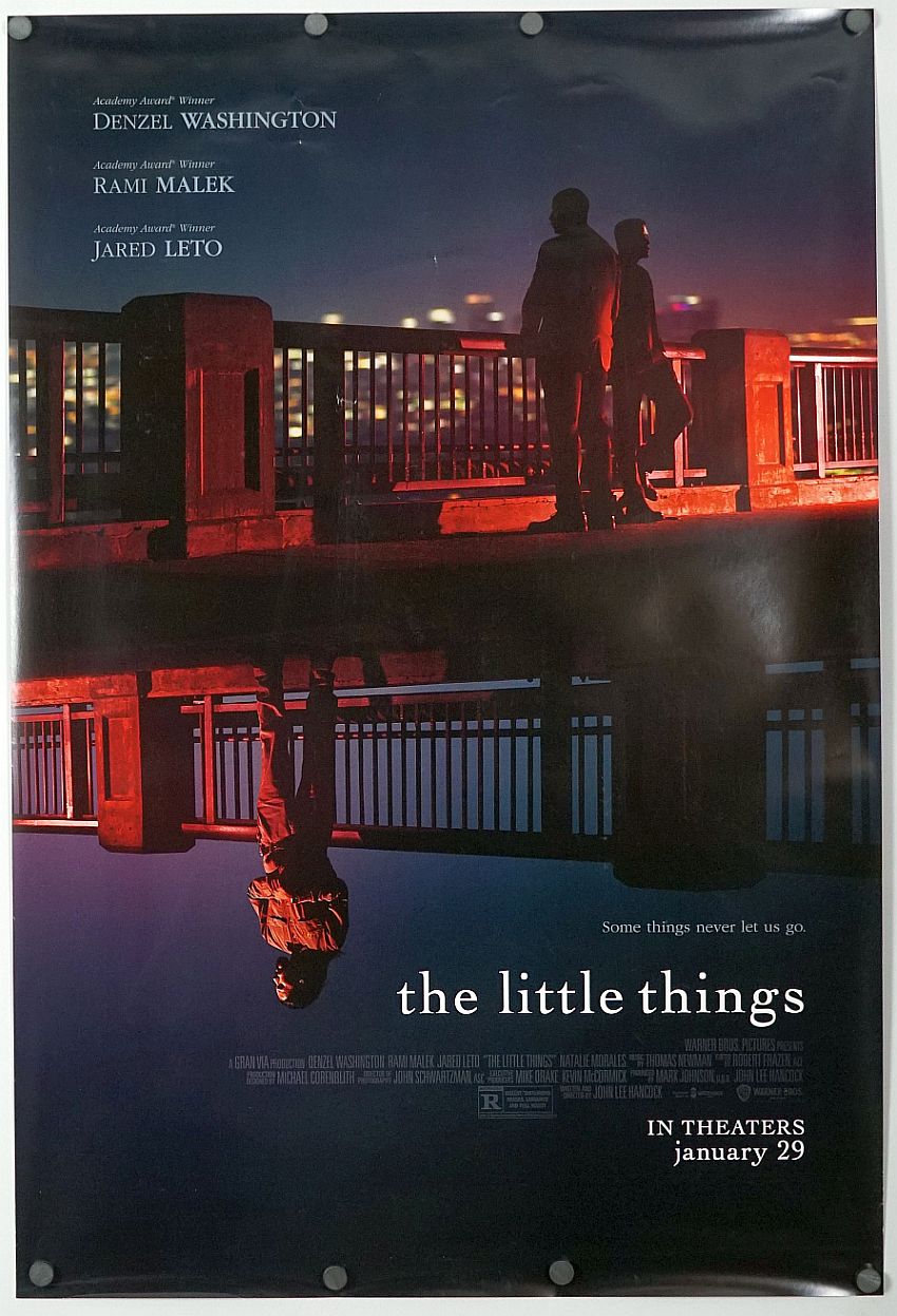 The Little Things (2021) original theatrical movie poster - Final