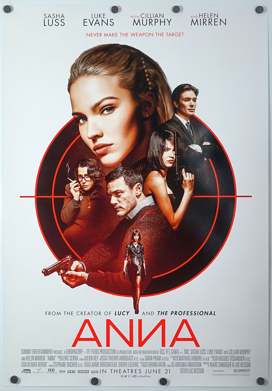 Anna (2019) original theatrical movie poster - Final
