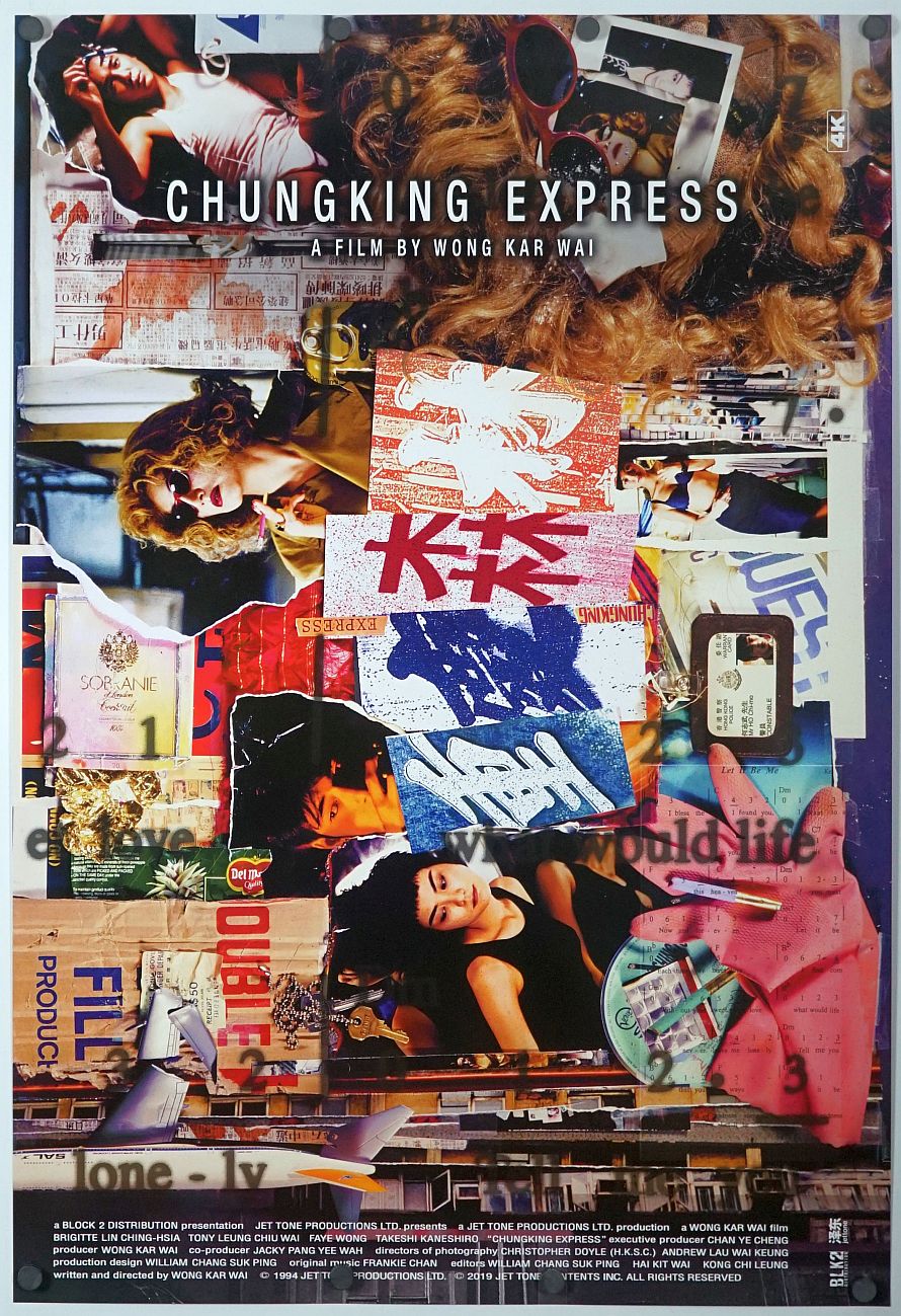 Chungking Express (2020) original theatrical movie poster - Re-Release