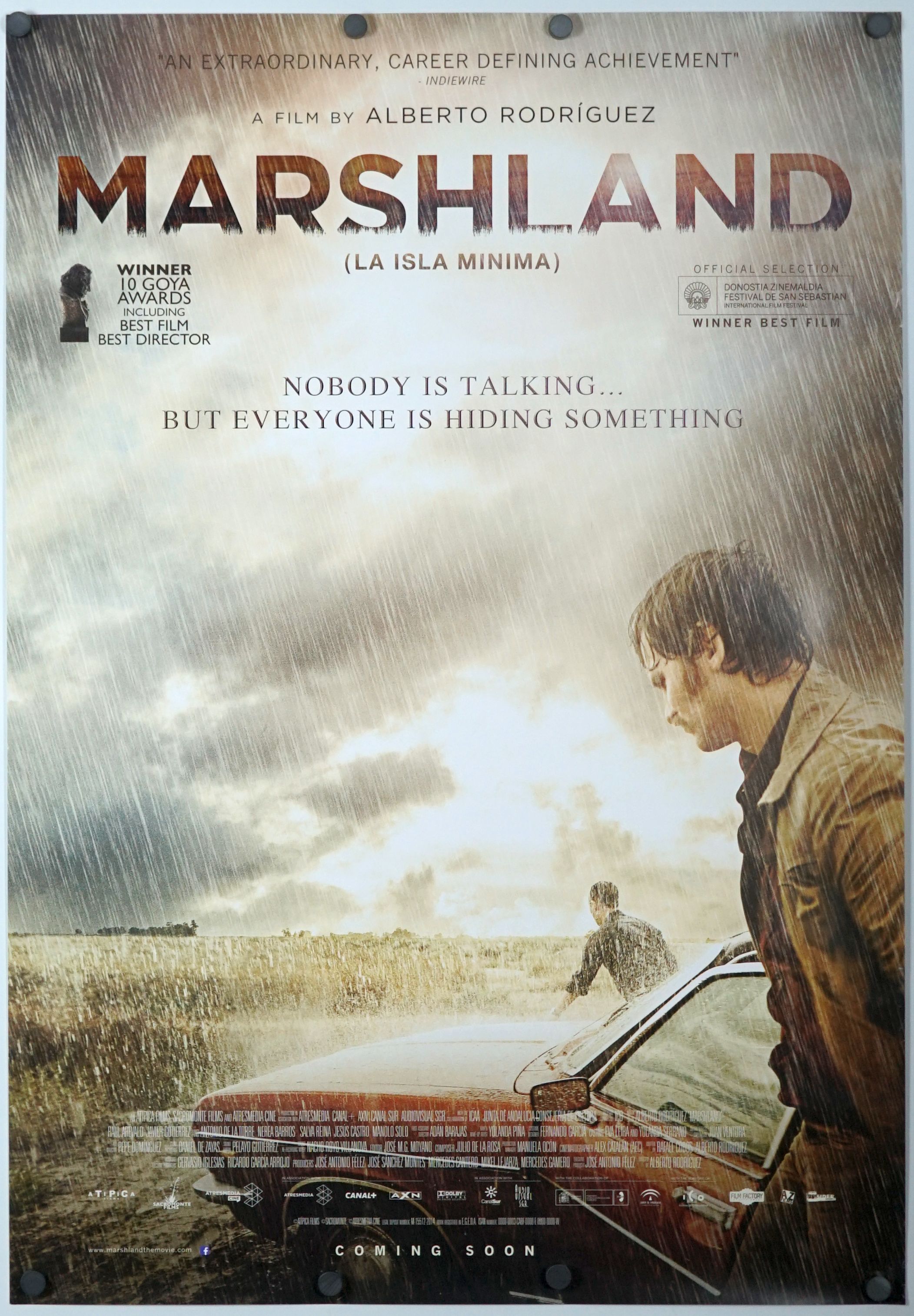 Marshland (2015) original theatrical movie poster - Final