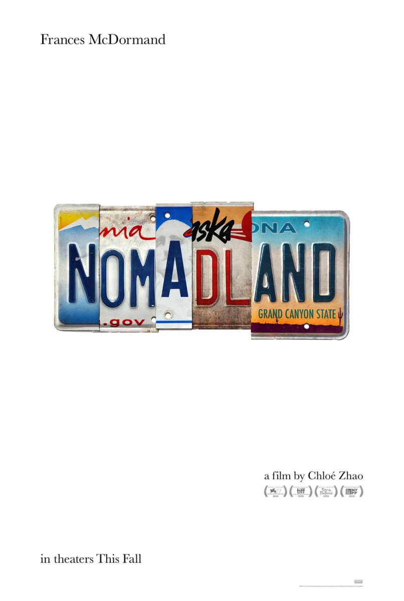 Nomadland (2021) original theatrical movie poster - Advance