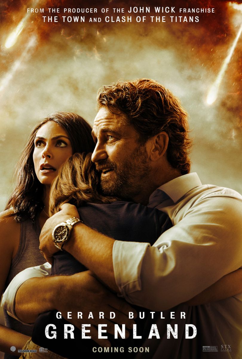 Greenland (2020) original theatrical movie poster - Advance