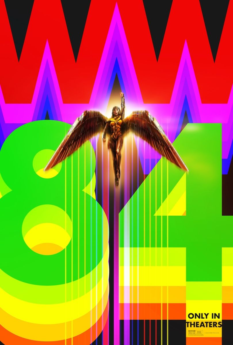Wonder Woman 1984 (2020) original theatrical movie poster - Advance Style B