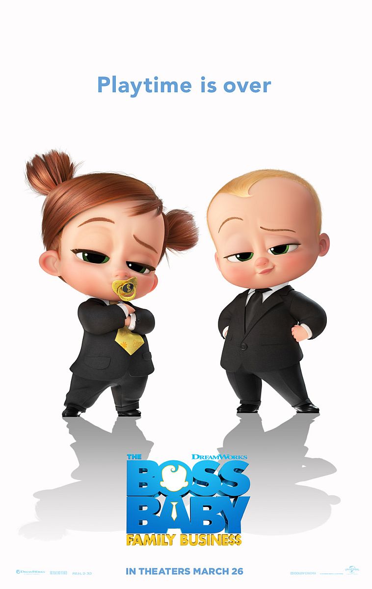 The Boss Baby 2 (2021) original theatrical movie poster - Advance