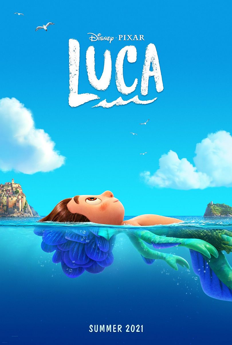 Luca (2021) original theatrical movie poster - Advance