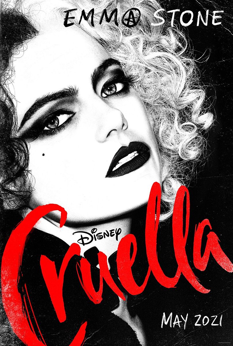 Cruella (2021) original theatrical movie poster - Advance