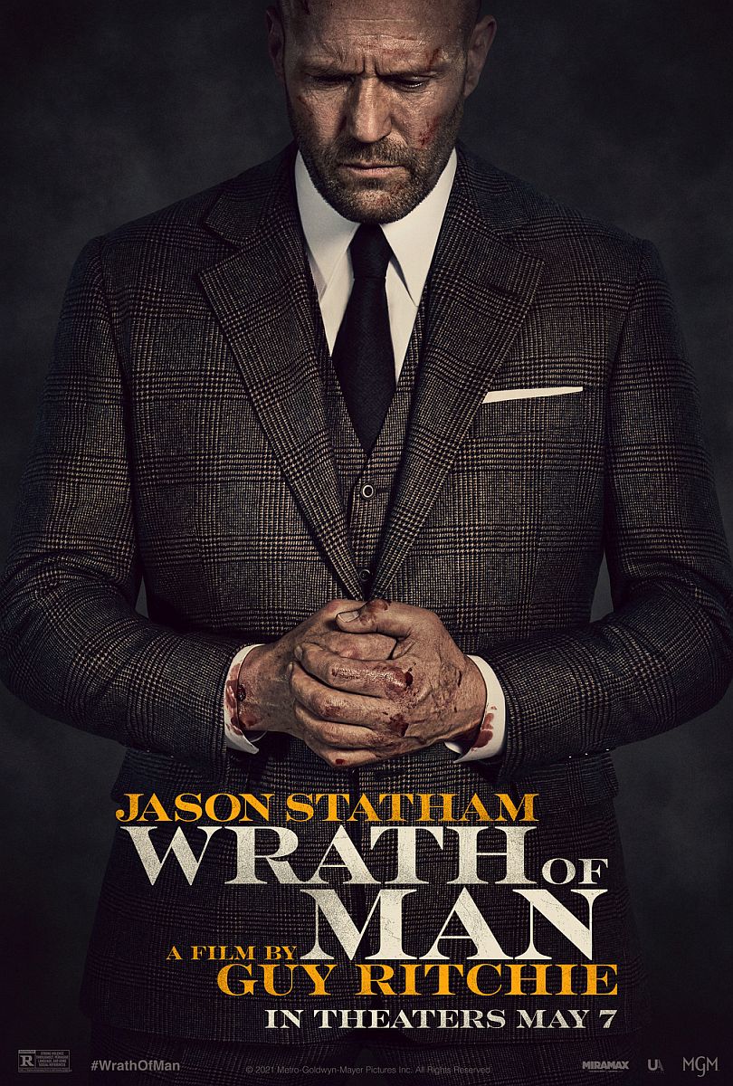 Wrath of Man (2021) original theatrical movie poster - Final