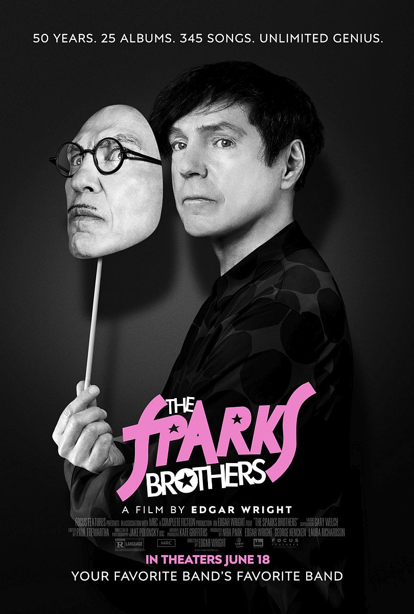 The Sparks Brothers (2021) original theatrical movie poster - Final