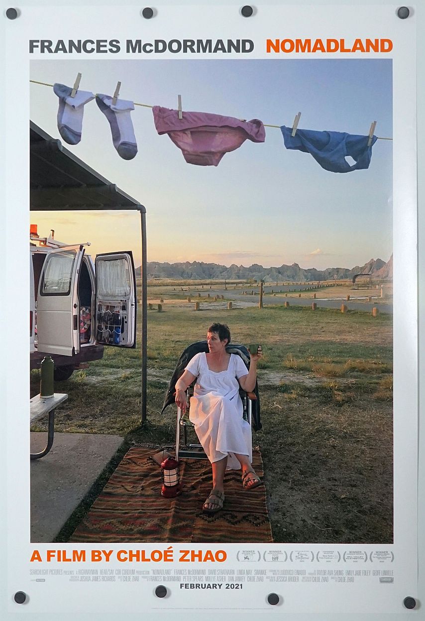 Nomadland (2021) original theatrical movie poster - Final