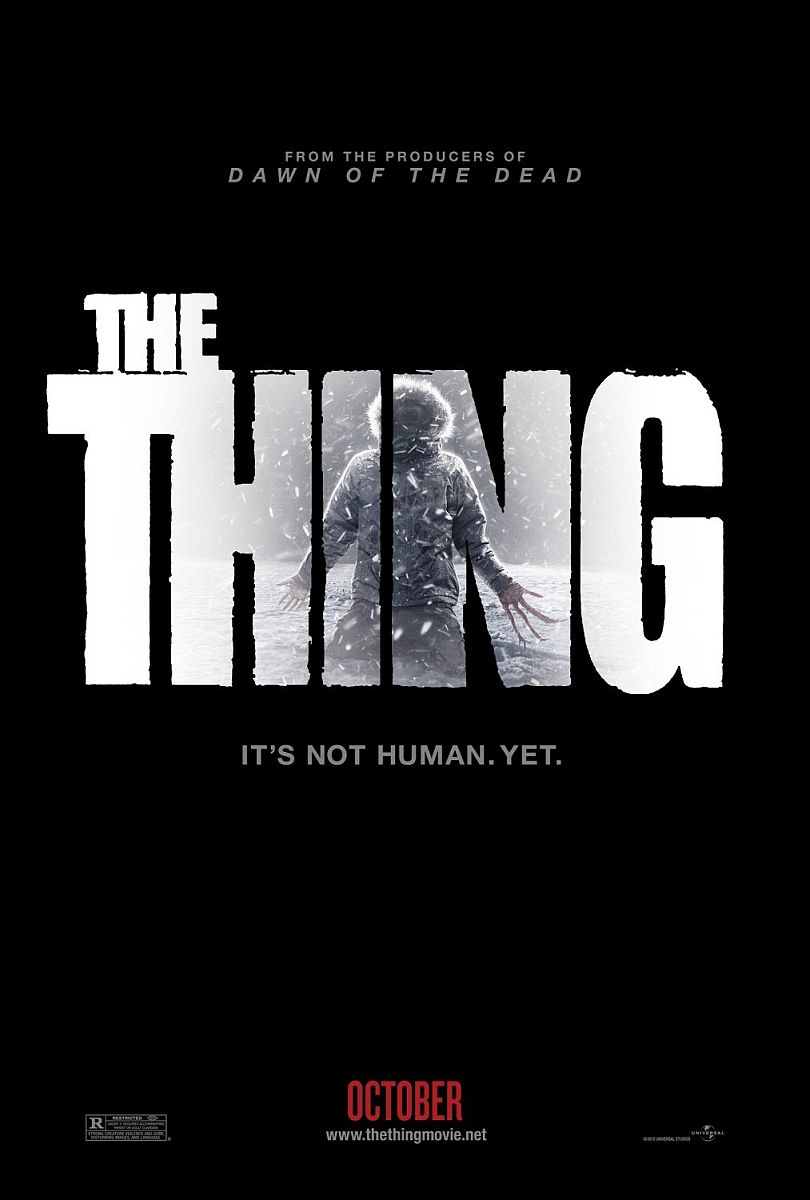 The Thing (2011) original theatrical movie poster - Final
