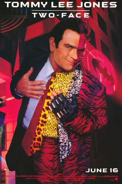 Batman Forever (1995) original theatrical movie poster - Advance Style D