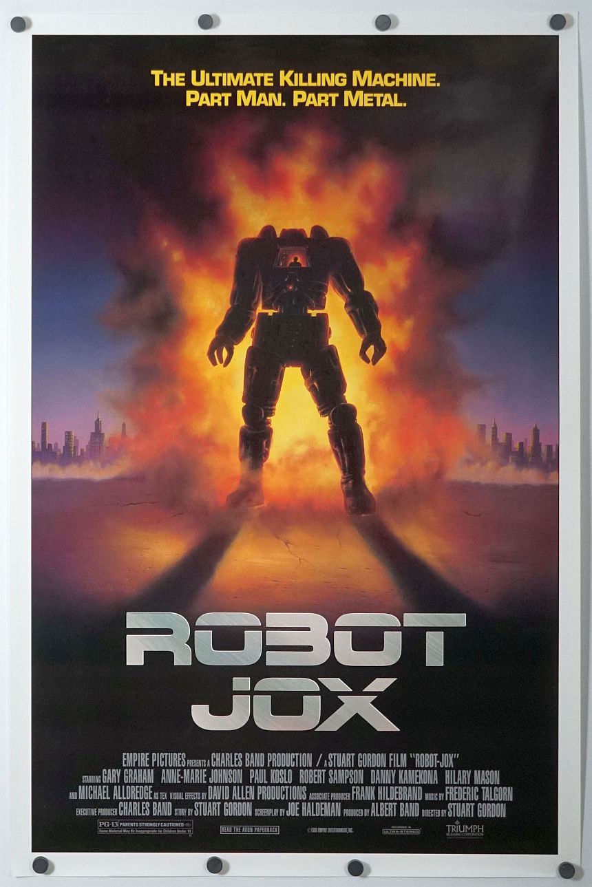 Robot Jox (1990) original theatrical movie poster - Final