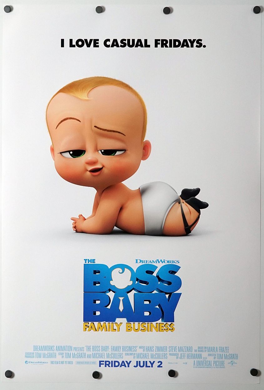 The Boss Baby 2 (2021) original theatrical movie poster - Final