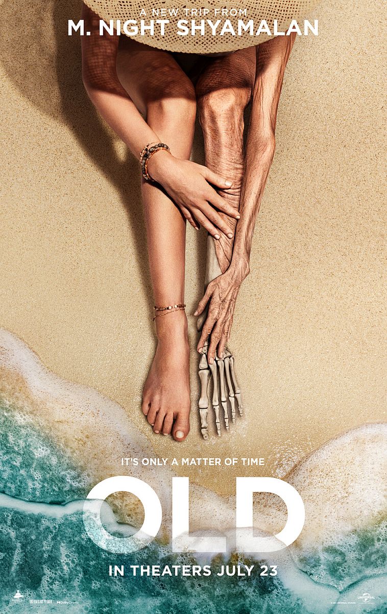Old (2021) original theatrical movie poster - Advance