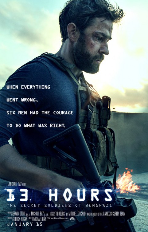 13 Hours (2016) original theatrical movie poster - Style B