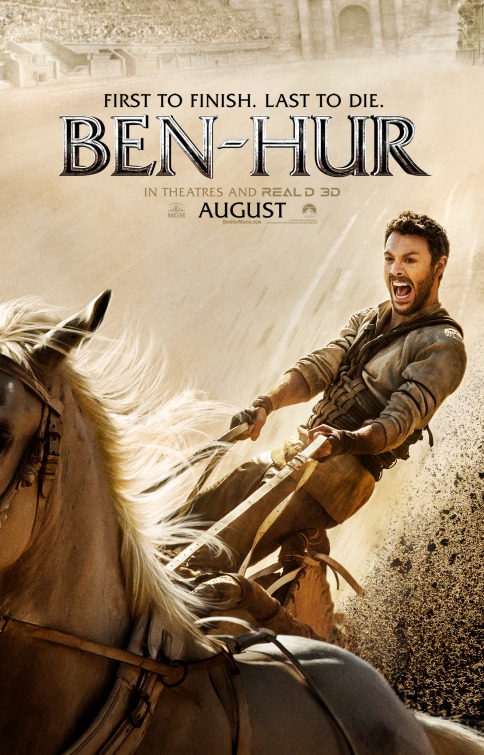 Ben-Hur (2016) original theatrical movie poster - Advance