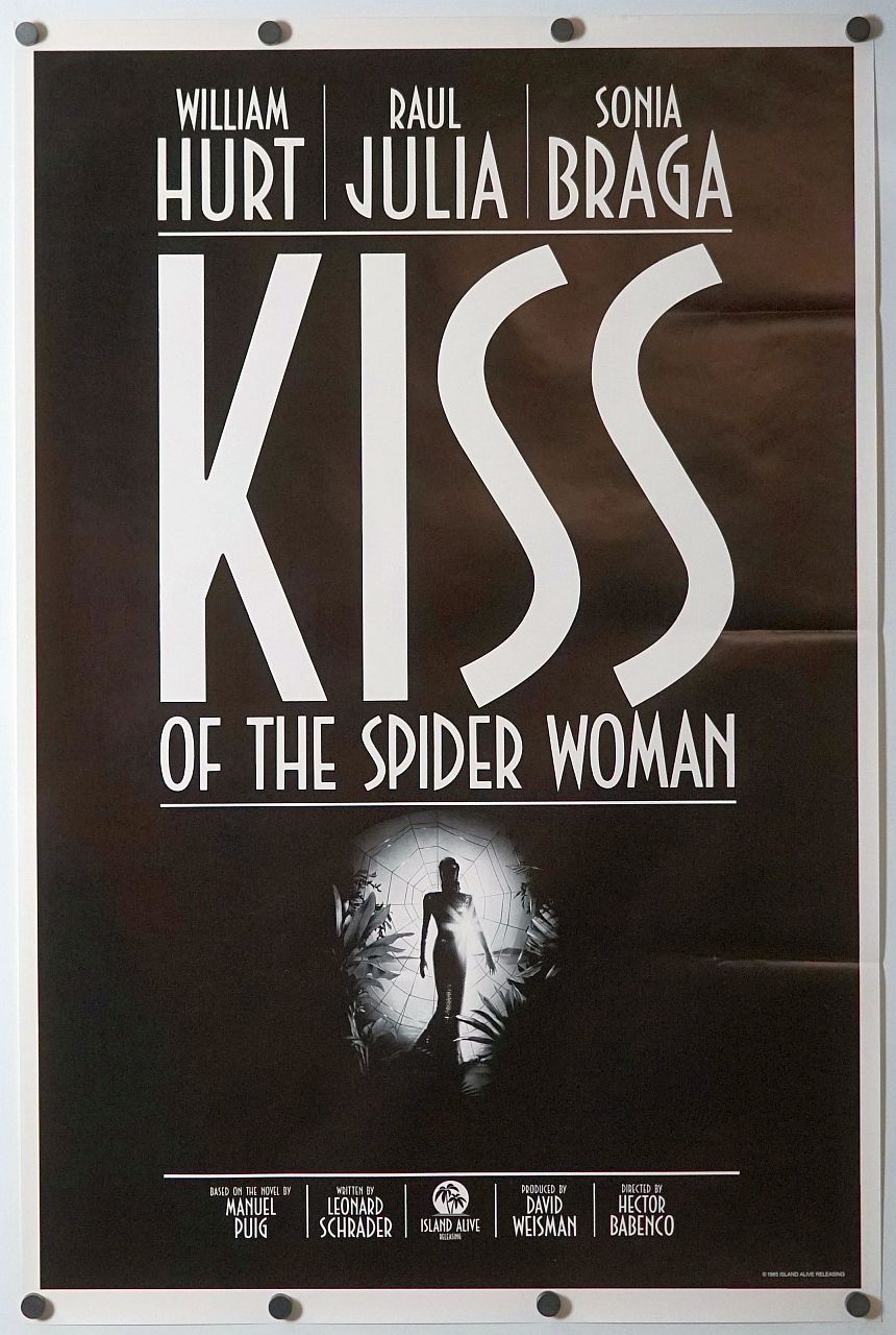 Kiss of the Spider Woman (1985) original theatrical movie poster - Style B