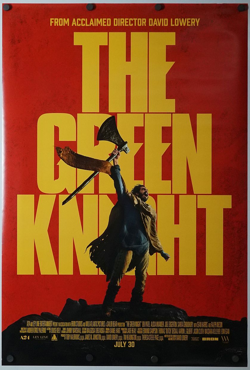 The Green Knight (2021) original theatrical movie poster - Final