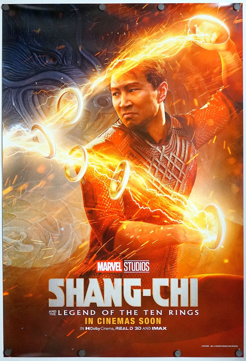 Shang-Chi and the Legend of the Ten Rings (2021) original theatrical movie poster - International IMAX