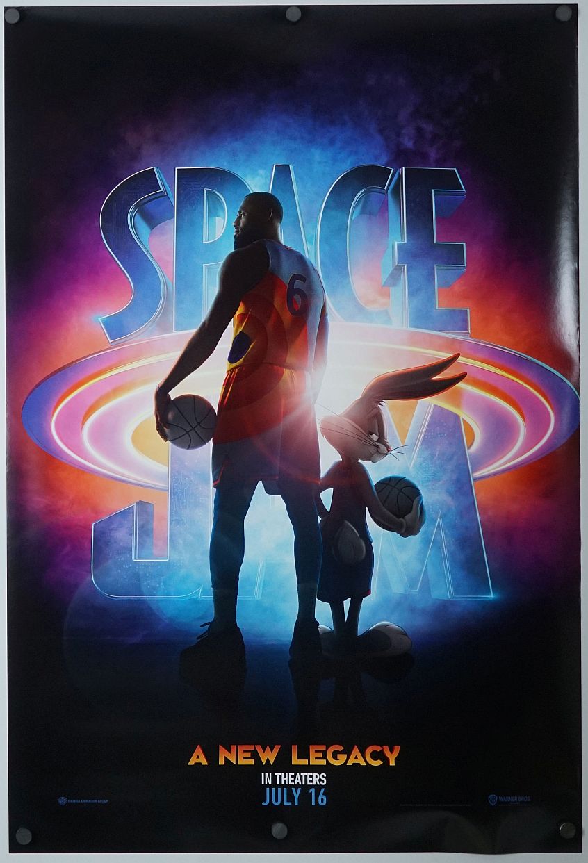 Space Jam 2 (2021) original theatrical movie poster - Advance