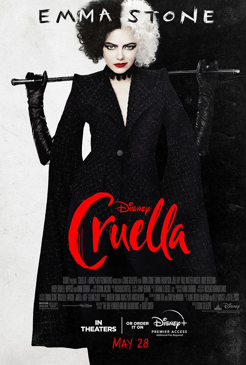 Cruella (2021) original theatrical movie poster - Final