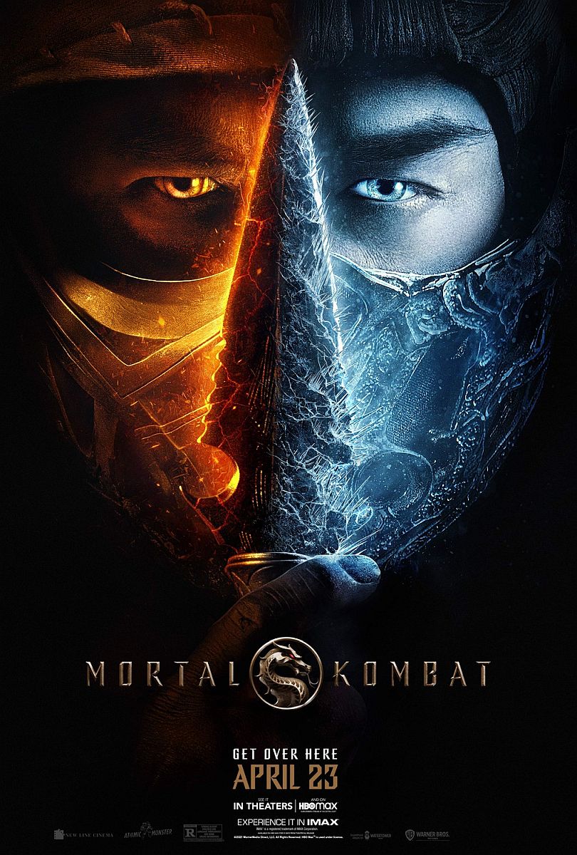 Mortal Kombat (2021) original theatrical movie poster - Final