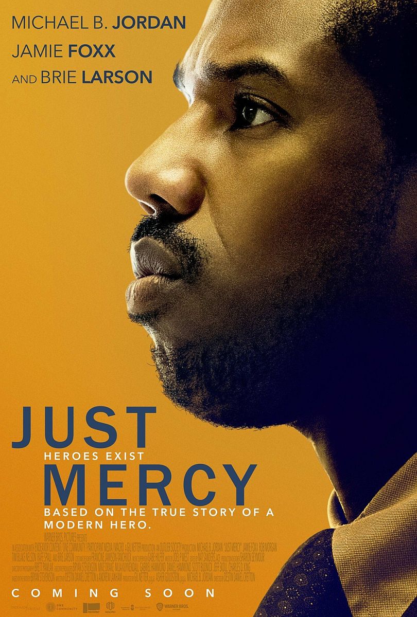 Just Mercy (2019) original theatrical movie poster - Style B