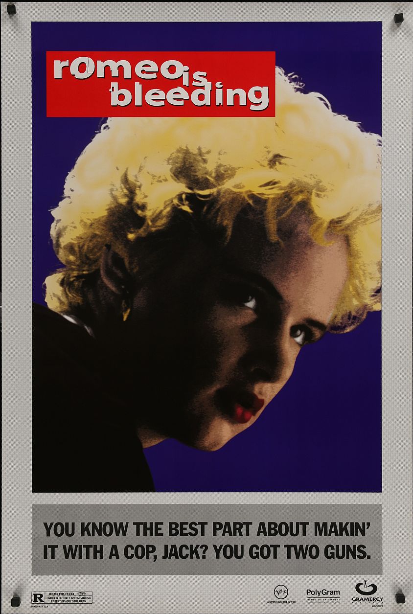 Romeo Is Bleeding (1994) original theatrical movie poster - Style B